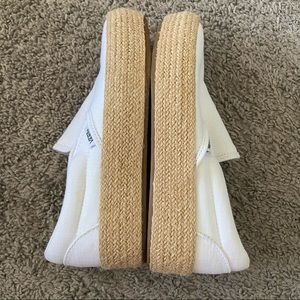 van espadrilles slip on platform